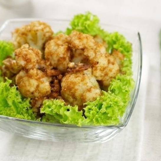 Рецепт цветной капусты с чесночно-сметанным соусом