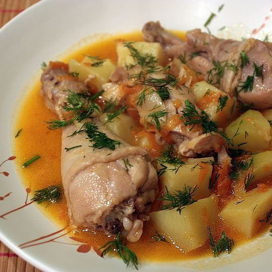 Рецепт тушеной картошки в мультиварке поларис