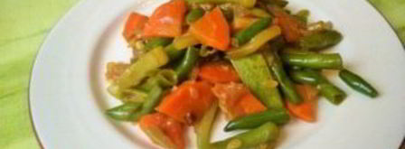 тушеные овощи под соусом. Шаг 5