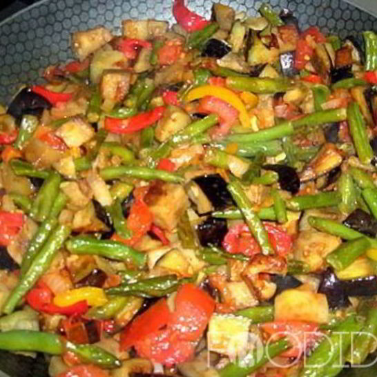 Рецепт тушеных овощей в соусе