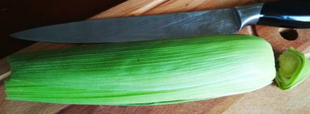 варенная кукуруза. Шаг 2