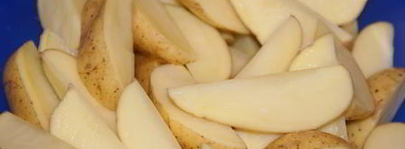 запеченный картофель в горчичном маринаде. Шаг 2