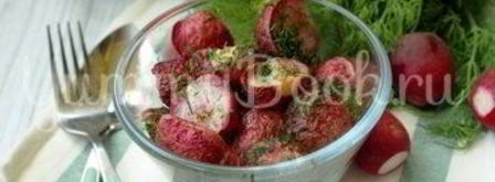 запеченный редис. Шаг 4