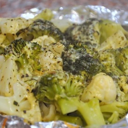 Рецепт запеченных в фольге овощи