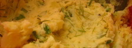 запеченый картофель, фаршированный сыром и зеленью. Шаг 5