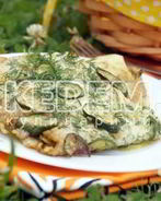 Жареные кабачки с яйцом