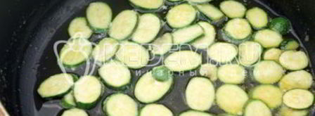 жареные кабачки с яйцом. Шаг 5