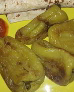 Жареные перцы с томатным соусом Basilico