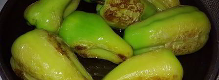 жареные перцы с томатным соусом basilico. Шаг 2