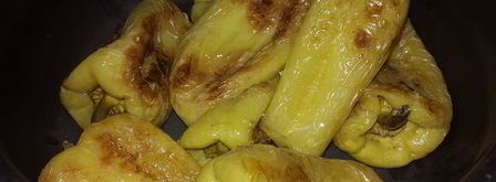 жареные перцы с томатным соусом basilico. Шаг 5