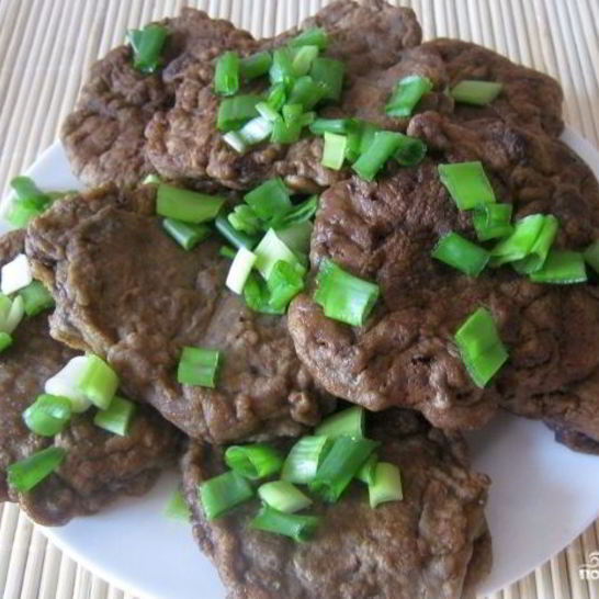 Рецепт биточков из печени говяжьей