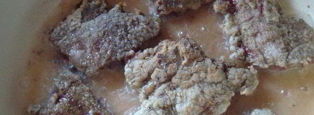 говяжья печень с яблоками. Шаг 2