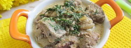 говяжья печень тушеная в мультиварке. Шаг 9