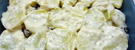 гратен с печенью индейки. Шаг 11