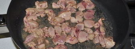 греча с куриной печенью. Шаг 5