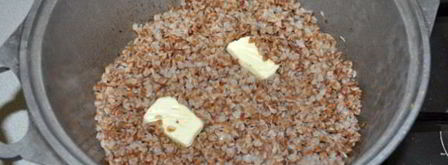 греча с куриной печенью. Шаг 7