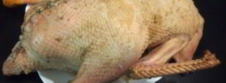 гусь с гречкой, грибами и печенью в рукаве. Шаг 8