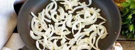 индюшиная печень с персиками. Шаг 5