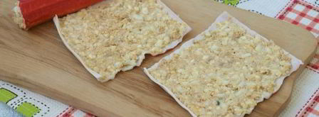 крабовые палочки, фаршированные печенью трески. Шаг 7