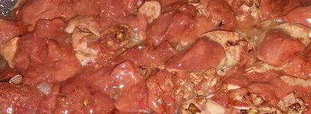 куриная печень быстрое угощение. Шаг 2