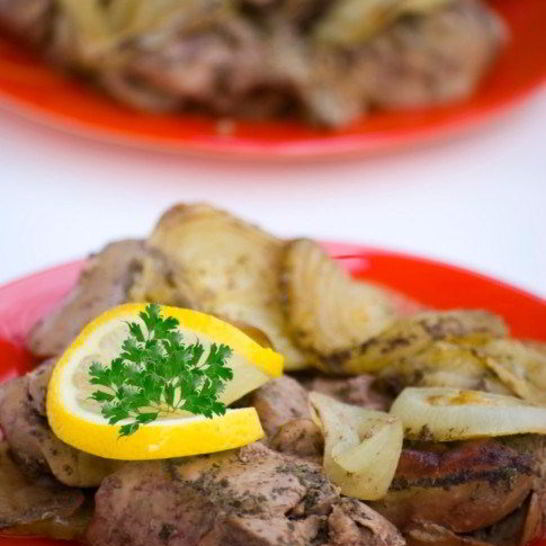 Рецепт куриной печени по-деревенски