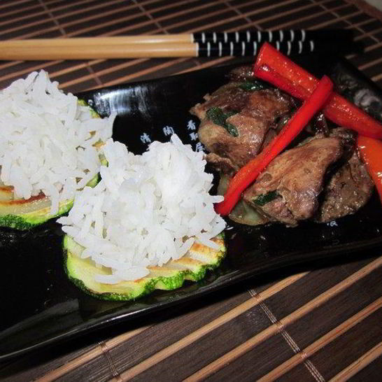 Рецепт куриной печени по японски