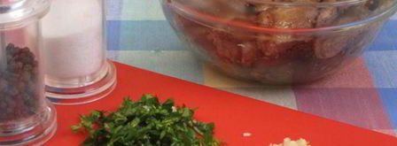 куриная печень со сливочно-горчичным соусом. Шаг 4