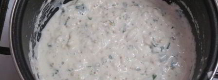 куриная печень со сливочно-горчичным соусом. Шаг 6