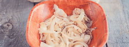 куриная печенка с яблоками. Шаг 3