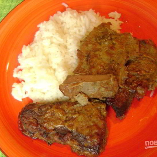 Рецепт печени говяжья жареная