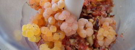 печень-гриль с инжирно-малиновым соусом. Шаг 7