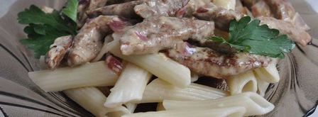 печень по-строгановски. Шаг 8