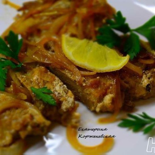 Рецепт печени по-царски