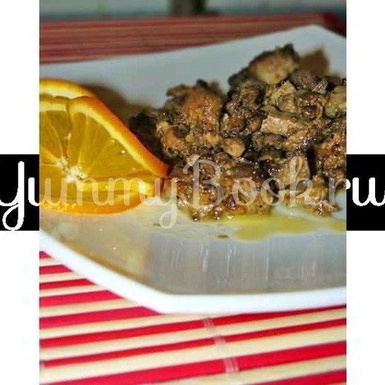 Рецепт печени с апельсинами