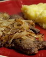 Печень с луком