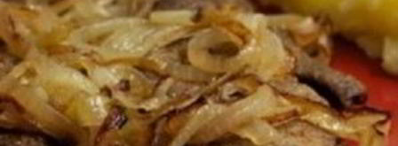 печень с луком. Шаг 6