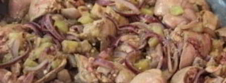 печень с овощами. Шаг 9