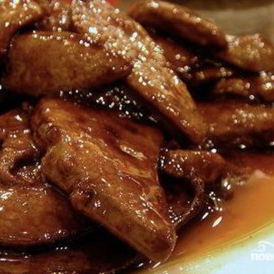 Рецепт печени свиной в мультиварке