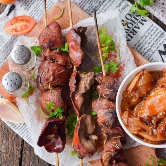 Рецепт печени цыплят бройлеров