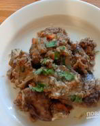 Печень в сливках