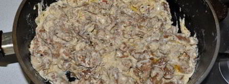 печень в сметанно-горчичном соусе. Шаг 8