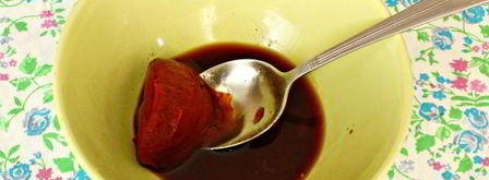 свиная печень, тушенная в томатно-соевом соусе. Шаг 7