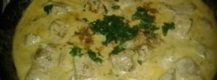 свиная печень в сметане. Шаг 6