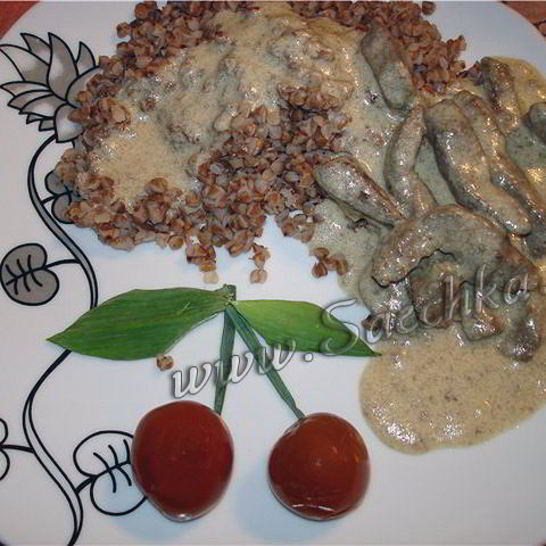 Рецепт вкусной печени в молоке