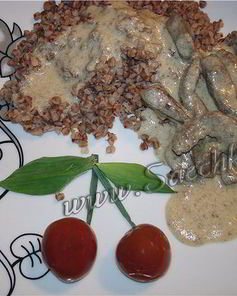 Вкусная печень в молоке