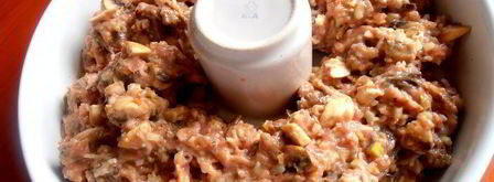 воскресное мясное кольцо с печенью и грибами. Шаг 18