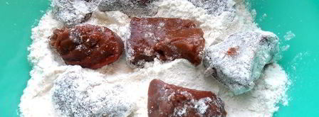 воскресное мясное кольцо с печенью и грибами. Шаг 6