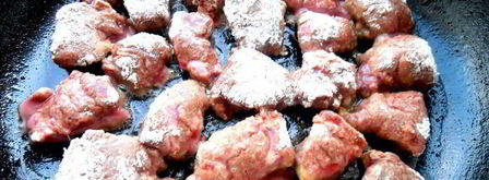 воскресное мясное кольцо с печенью и грибами. Шаг 7