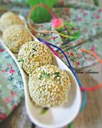 Закусочные шарики с печенью трески