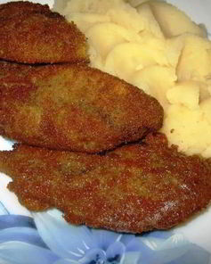 Жареная печень дикой козы